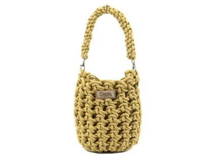 Bucket cord CELINE mostaza